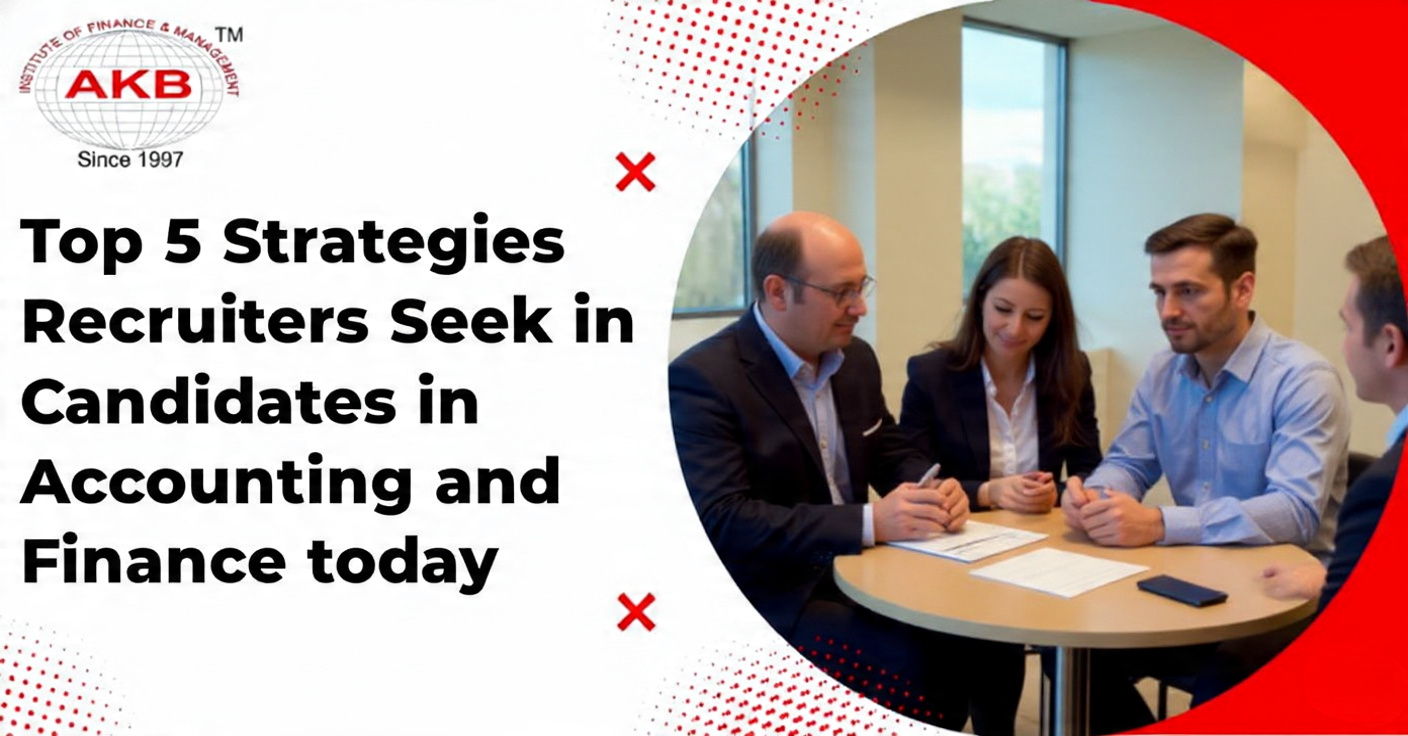 Top 5 Strategies Recruiters Seek in Candidates in Accounting and Finance today