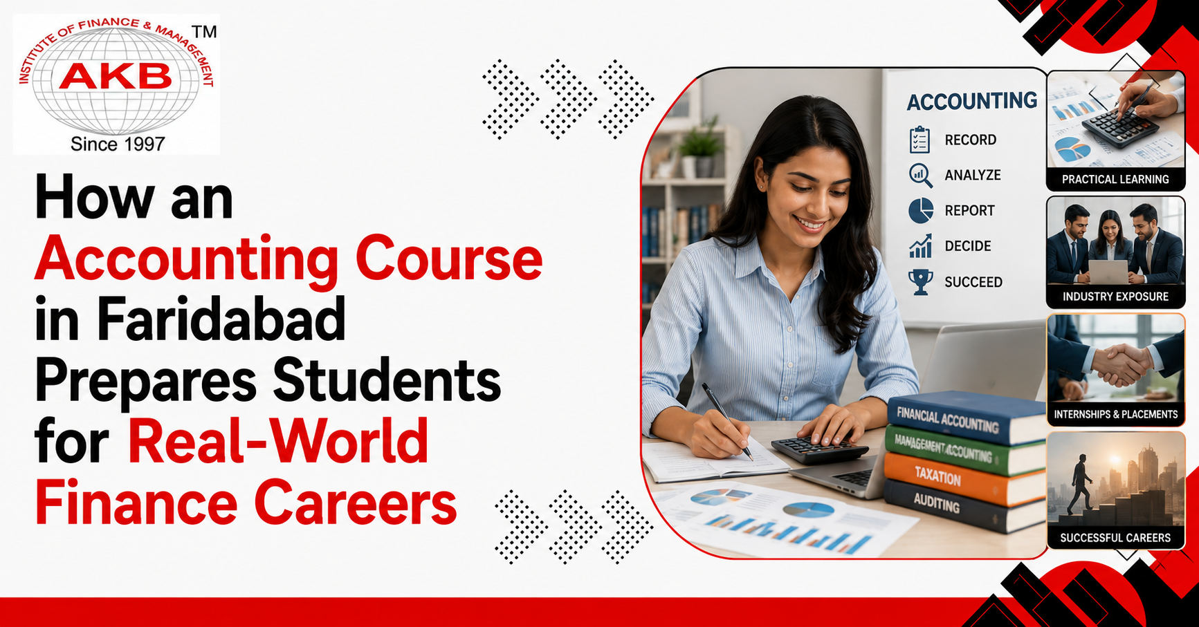 How an Accounting Course in Faridabad Prepares Students for Real-World Finance Careers